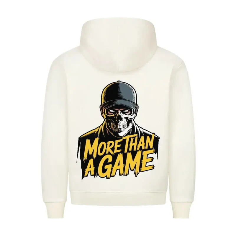 More Than a Game Fußball Pullover – Hoodie (Backprint)