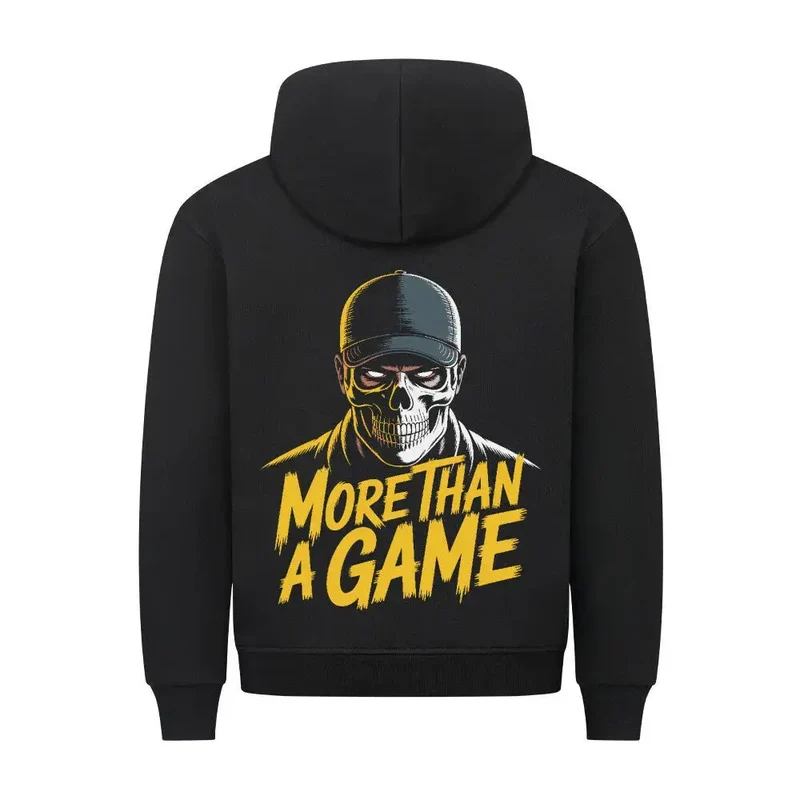 More Than a Game Fußball Pullover – Hoodie (Backprint)