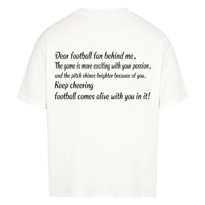 Premium Oversized Custom Football Shirt – Front & Backprint