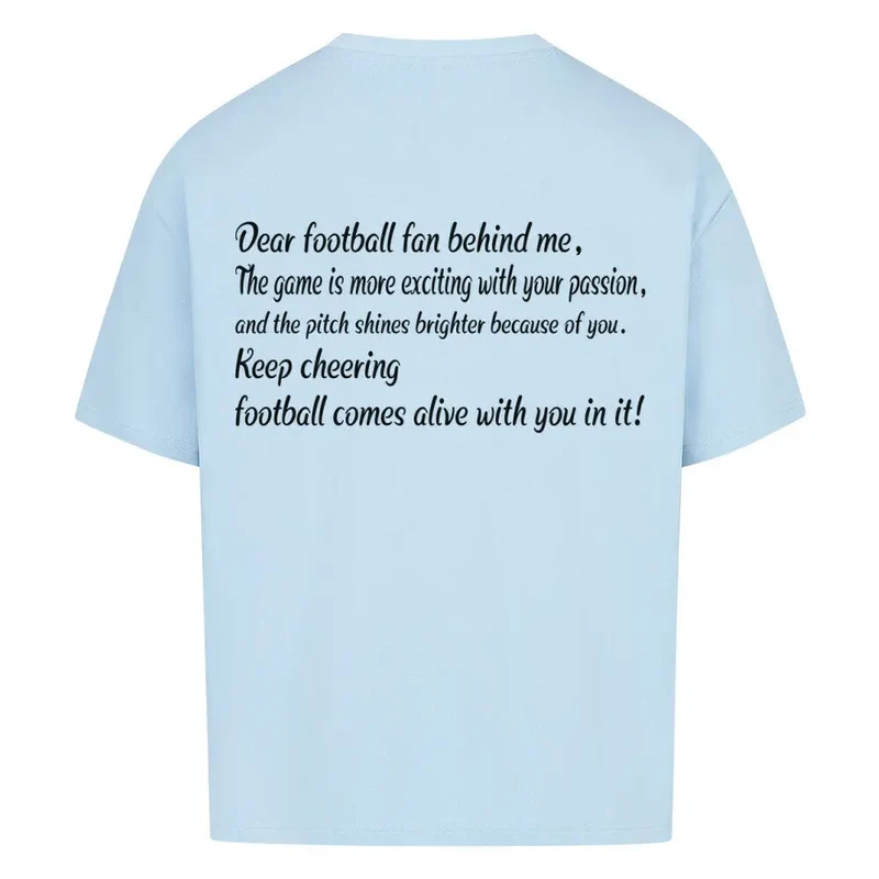 Premium Oversized Custom Football Shirt – Front & Backprint