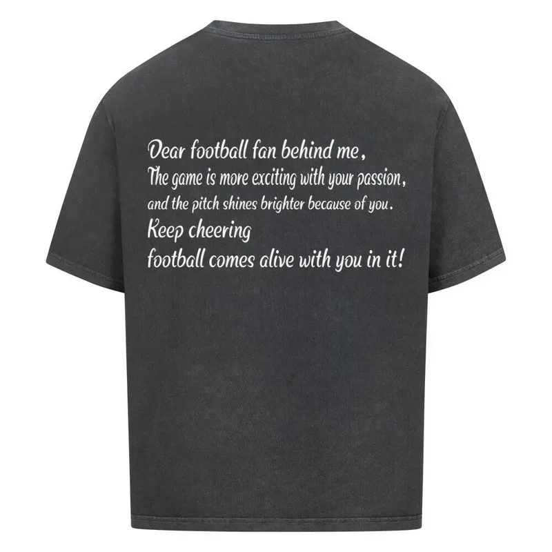 Premium Oversized Custom Football Shirt – Front & Backprint