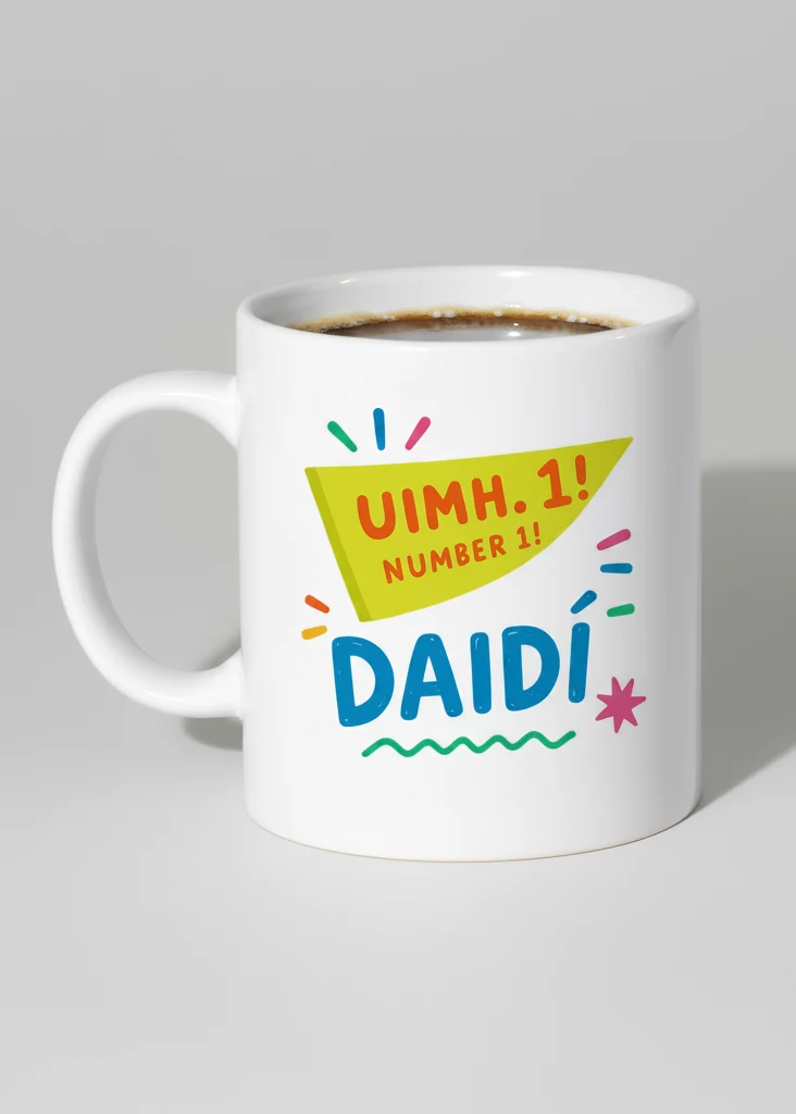 Number 1 Daidí Mug | As Gaeilge
