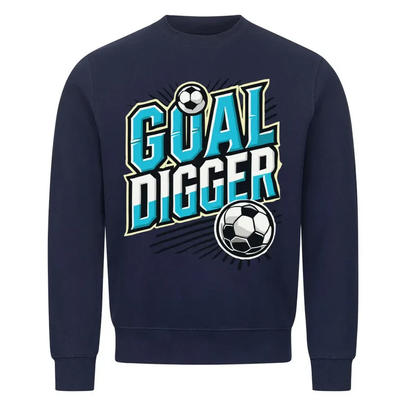 Classic Goal Digger Sweatshirt – mit Frontdruck