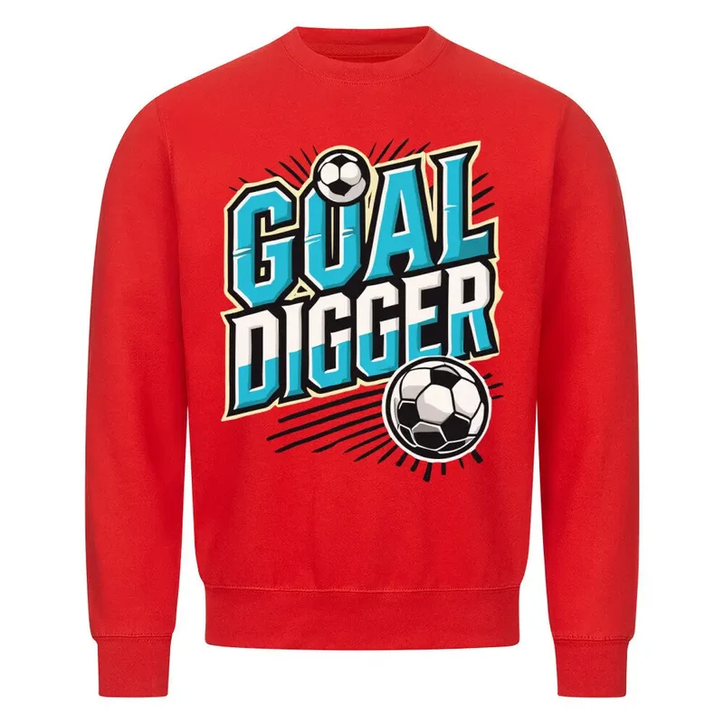 Classic Goal Digger Sweatshirt – mit Frontdruck