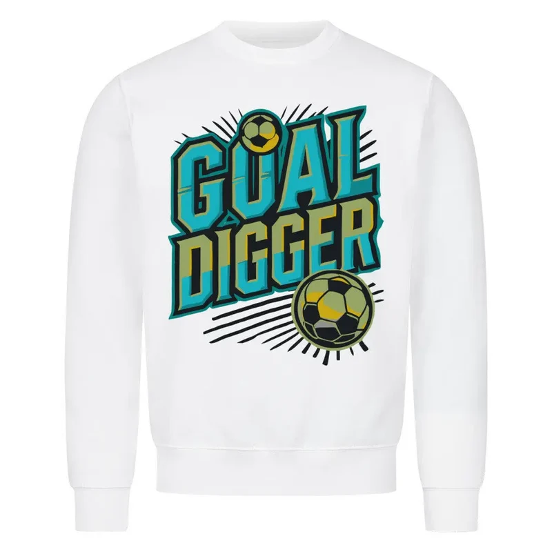 Classic Goal Digger Sweatshirt – mit Frontdruck