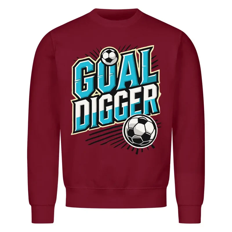 Classic Goal Digger Sweatshirt – mit Frontdruck