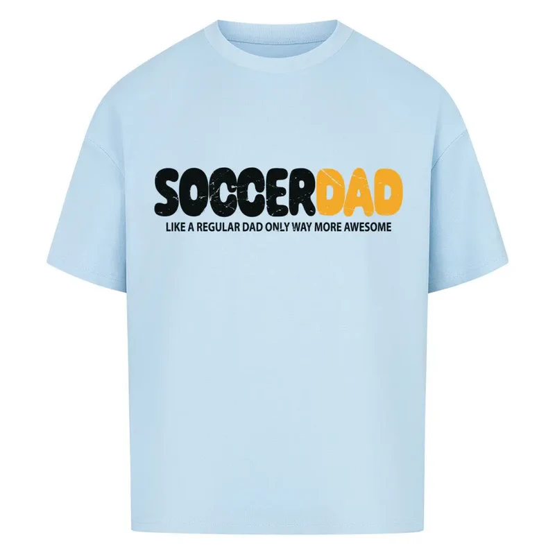 Oversized Soccer Dad Shirt – mit Frontdruck