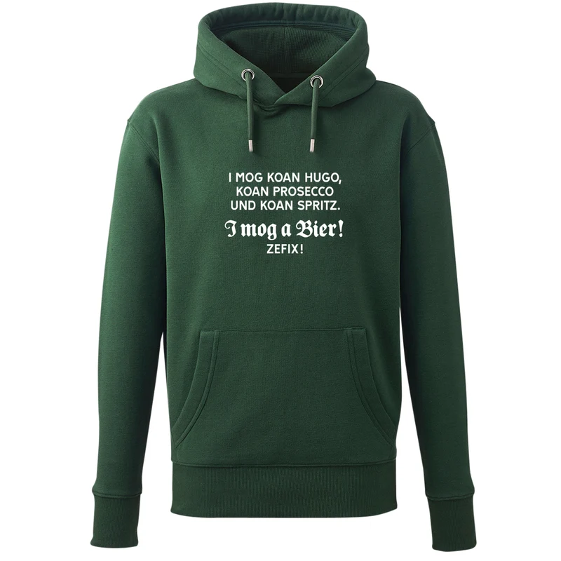 Hoodie "I mog a Bier! ZEFIX!"