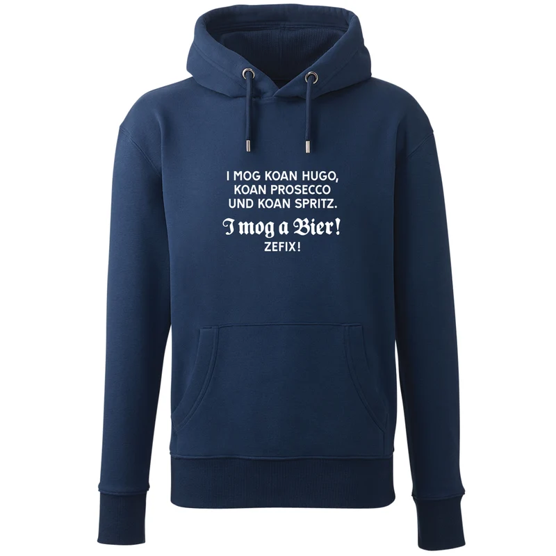Hoodie "I mog a Bier! ZEFIX!"
