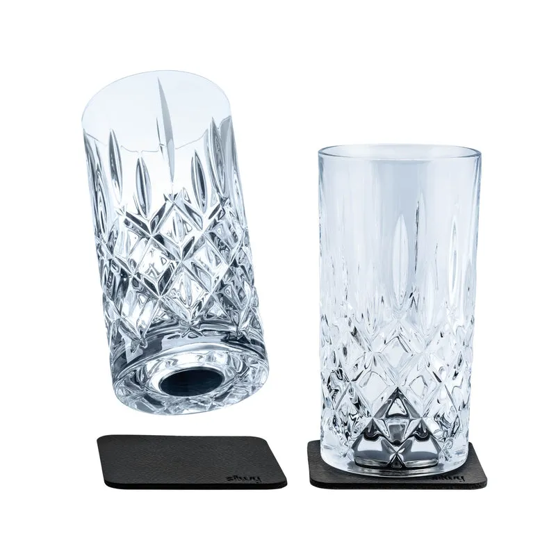 Magnet-Kristallgläser LONGDRINK DIAMOND