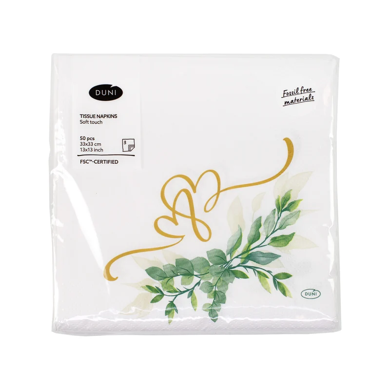 50 Servietten Love Hearts | Hochzeitsdeko
