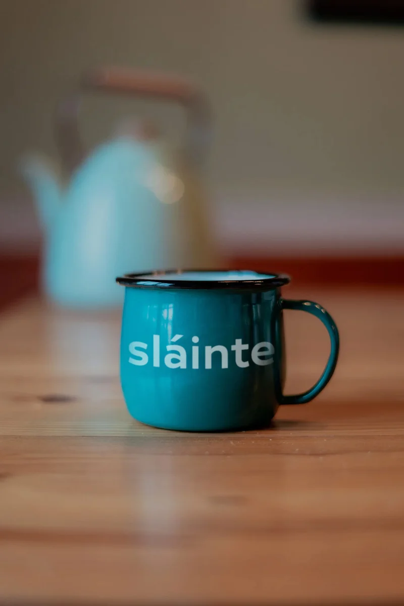 Slainte Enamel Mug | Born & Bred