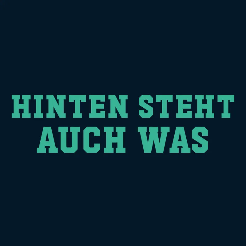 T-Shirt "Auch was"