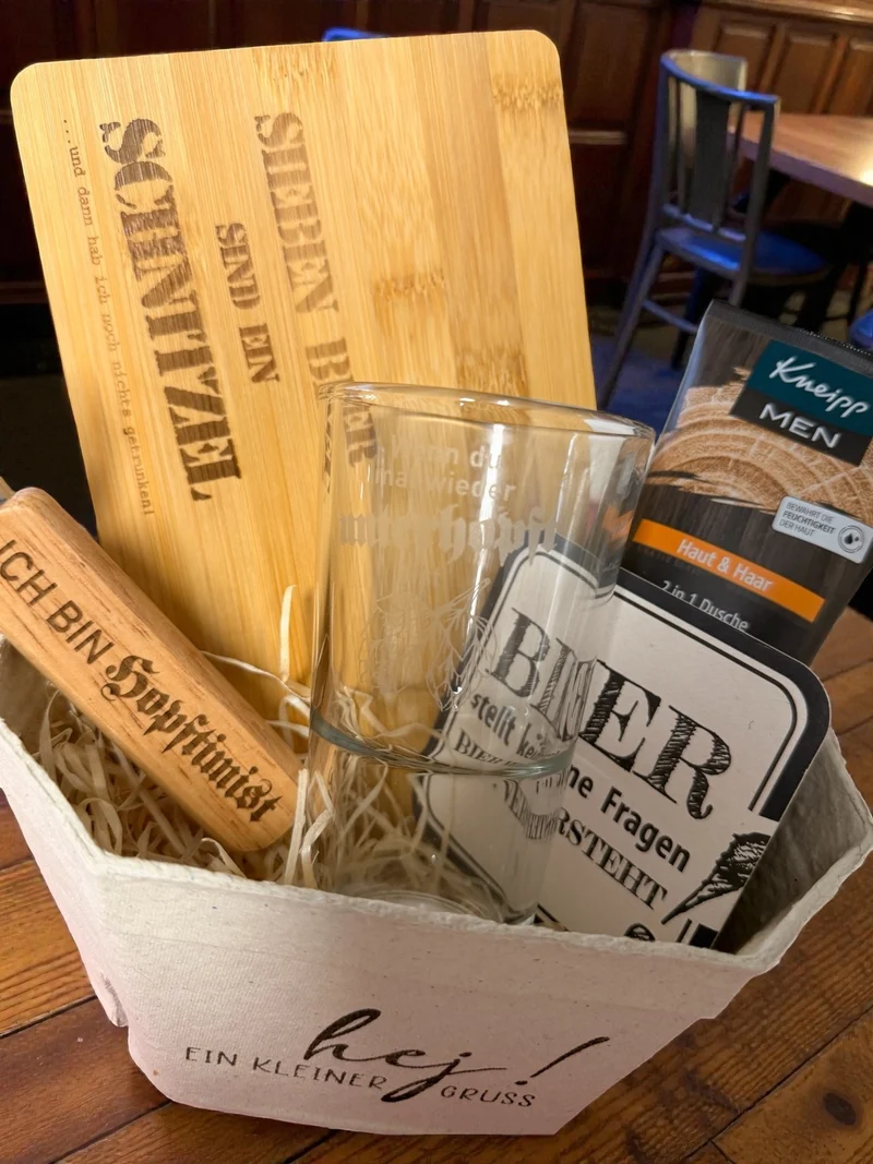 Geschenkbox für Bierfreunde und Bierliebhaber