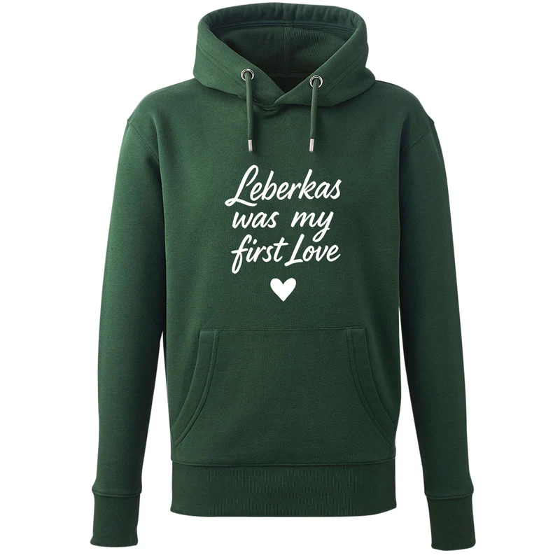 Hoodie "Leberkas was my first Love"