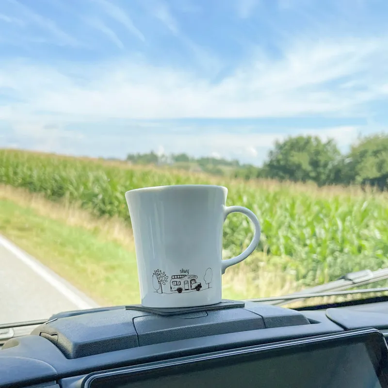Magnet-Porzellantassen CAMPING