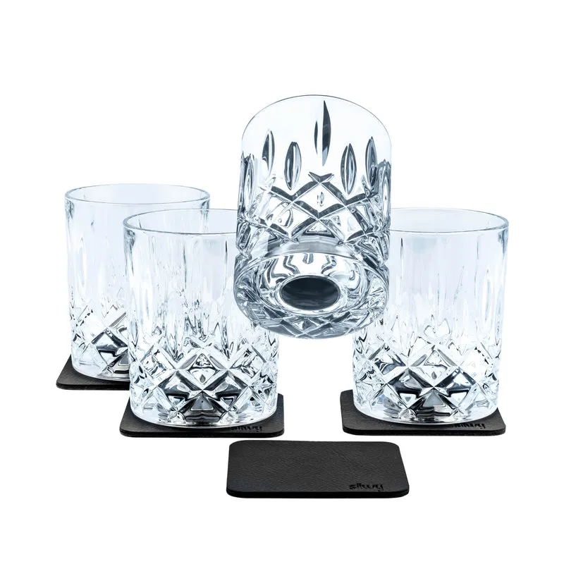 Magnet-Kristallgläser WHISKY DIAMOND