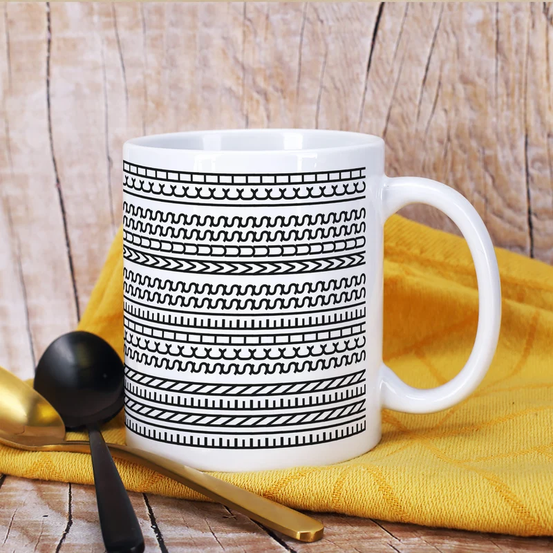 Tasse 'Einen Scheiss muss ich' | Kaffeetasse mit versteckter Botschaft als lustiges Geschenk