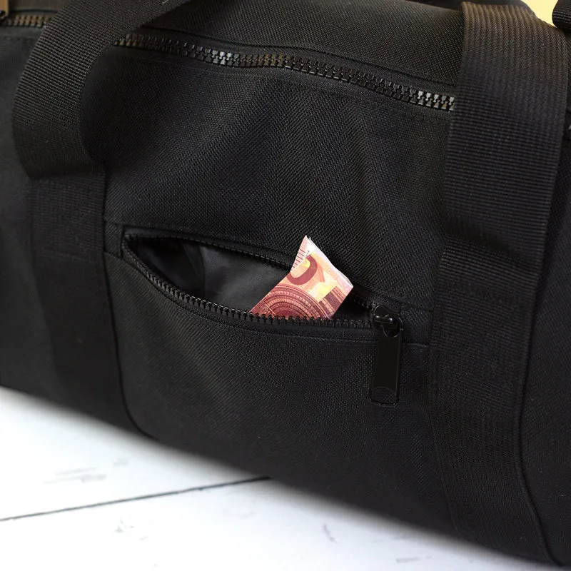 Sporttasche mit Fußball Motiv & Name personalisiert | Reisetasche für Jungen, Schule & Training