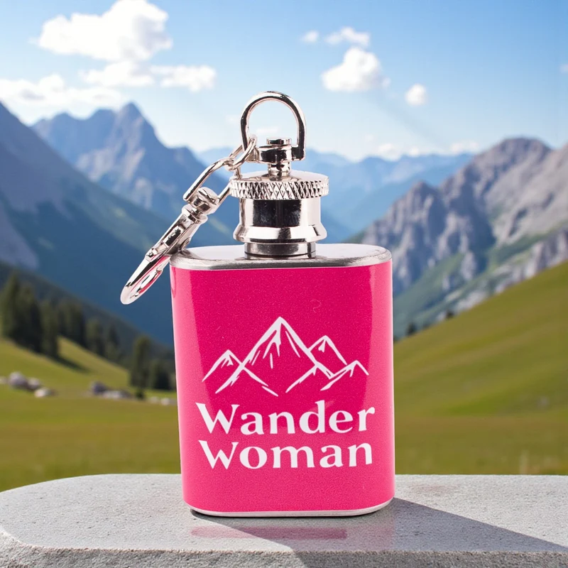Mini-Flachmann "Wander Woman"