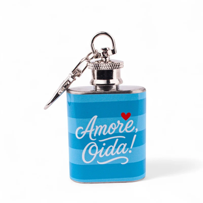 Mini-Flachmann "Amore, Oida!"