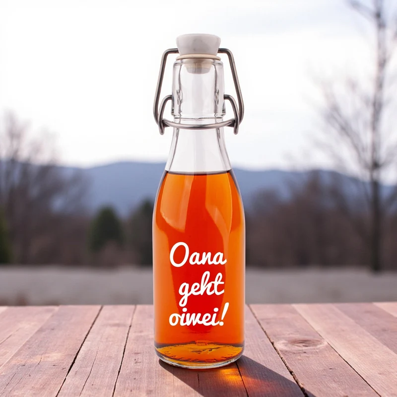 Likör/Schnaps "Oana geht oiwei!"