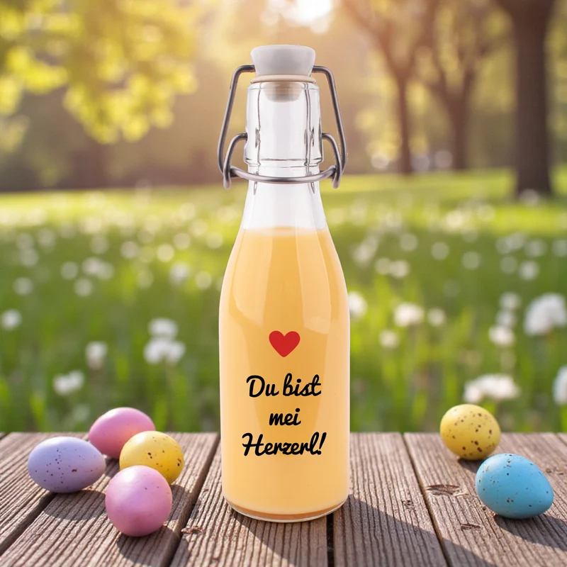 Likör/Schnaps "Du bist mei Herzerl!"