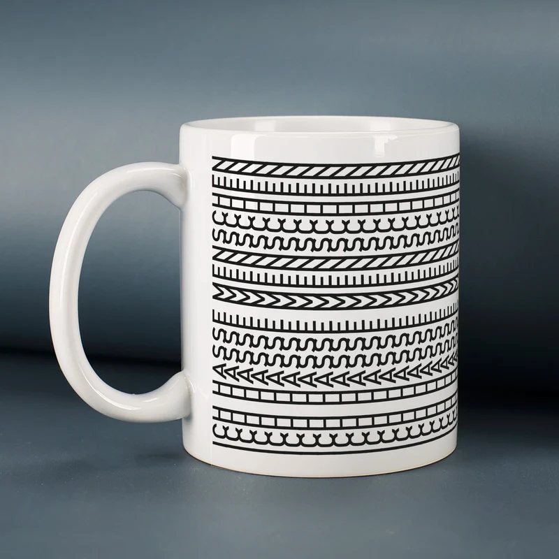 Kaffeetasse 'Ich hasse Menschen' | Tasse mit versteckter Botschaft als lustiges Geschenk