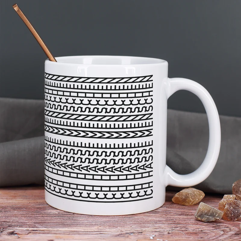 Kaffeetasse 'Ich hasse Menschen' | Tasse mit versteckter Botschaft als lustiges Geschenk