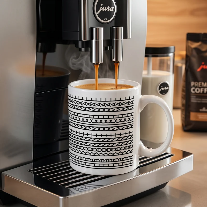 Kaffeetasse mit versteckter Botschaft 'Ihr könnt mich mal' | Tasse als lustiges Geschenk