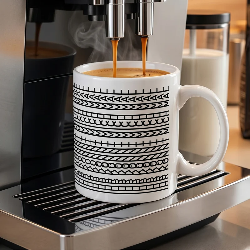 Kaffeetasse mit versteckter Botschaft 'Ihr könnt mich mal' | Tasse als lustiges Geschenk