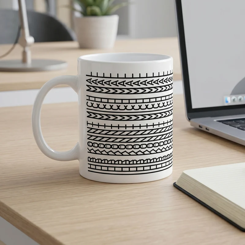 Kaffeetasse mit versteckter Botschaft 'Ihr könnt mich mal' | Tasse als lustiges Geschenk