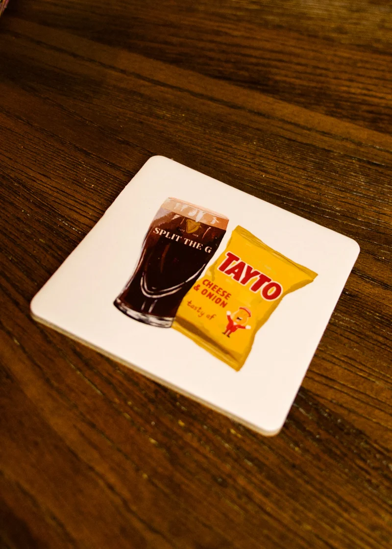 Pint & Tayto Coaster | Dearbhail Designs