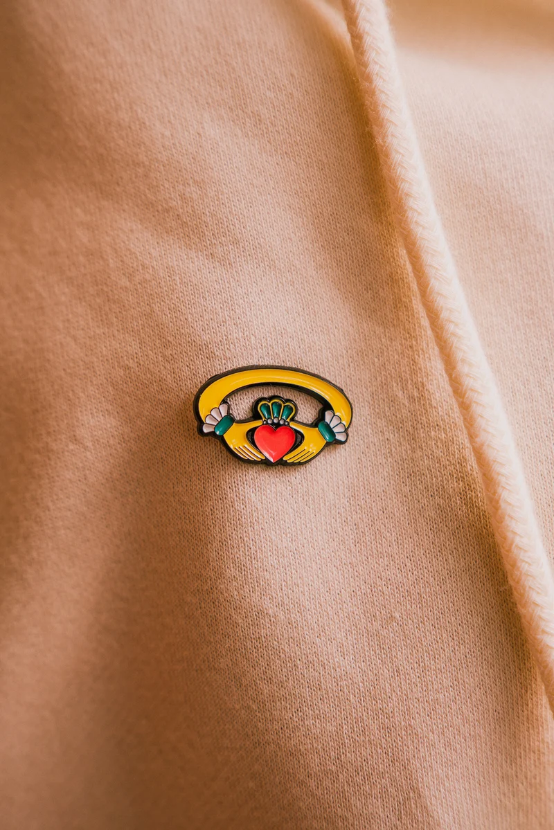 Claddagh Pin | Born & Bred