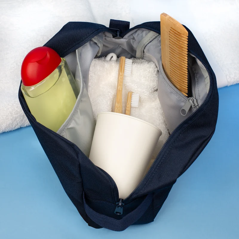 Kulturbeutel 'Lieblings' mit Wunschaufdruck | Personalisierte Waschtasche | 3 Farben