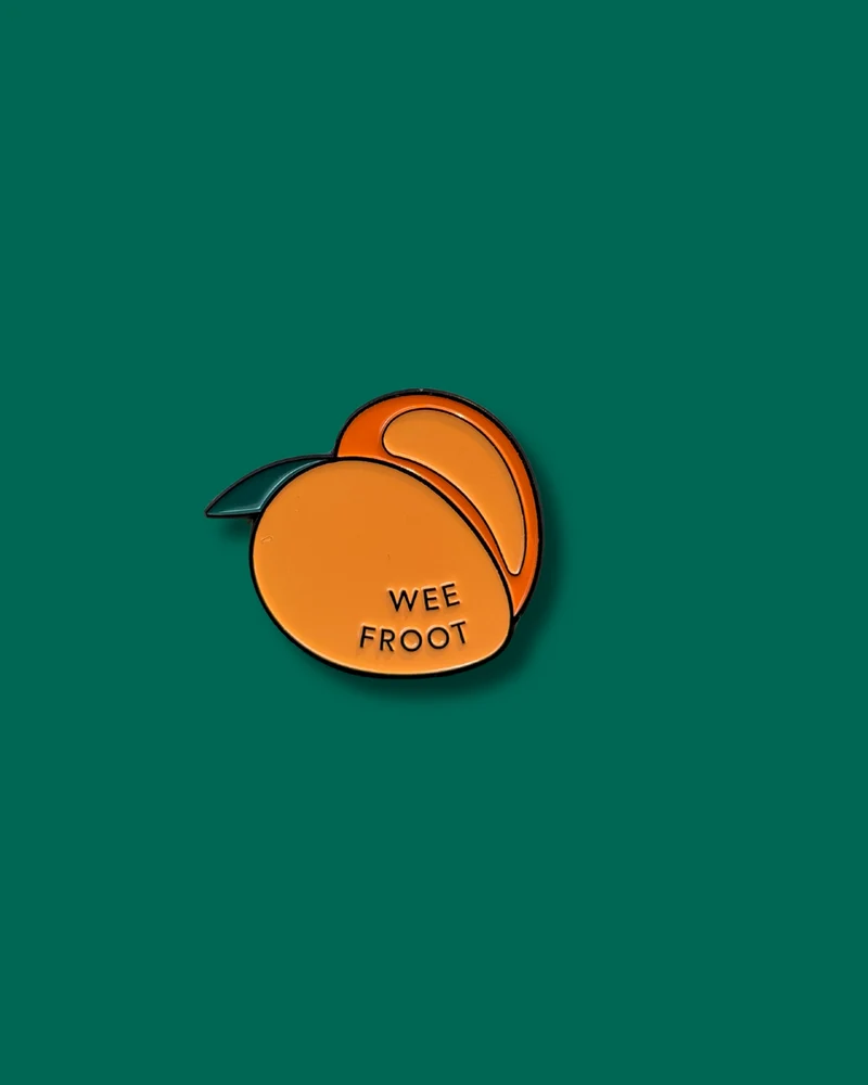 Wee Froot Peach Magnet | Born and Bred