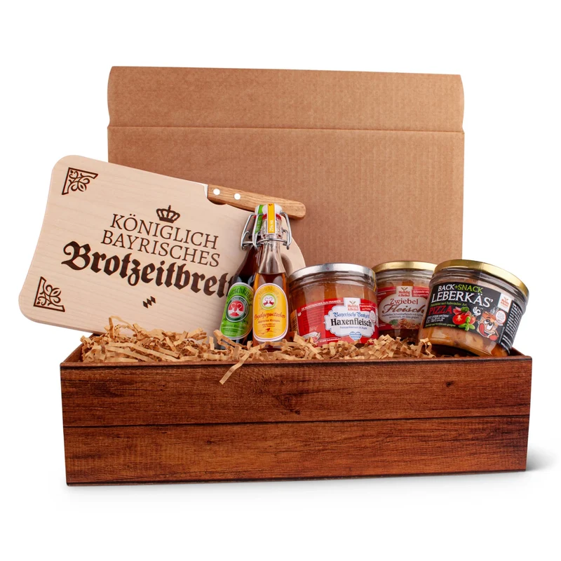 Geschenkbox "Fleisch is mei G'mias"