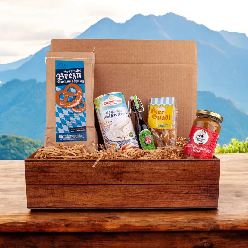 Geschenkbox "Weißwurstfrühstück"