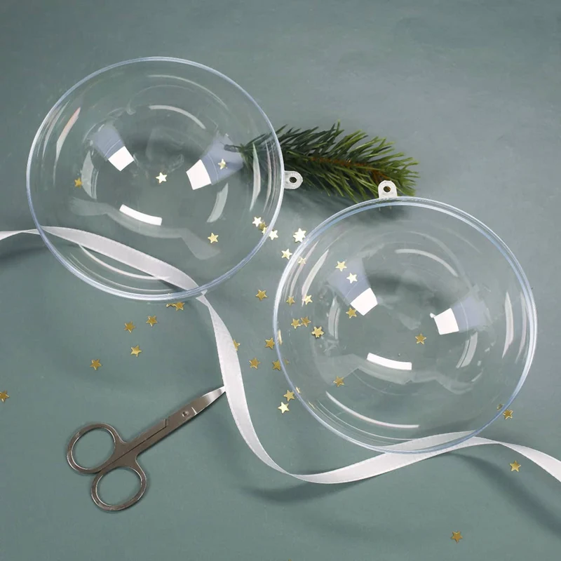 Deko Kugel - Transparent in verschiedenen Größen