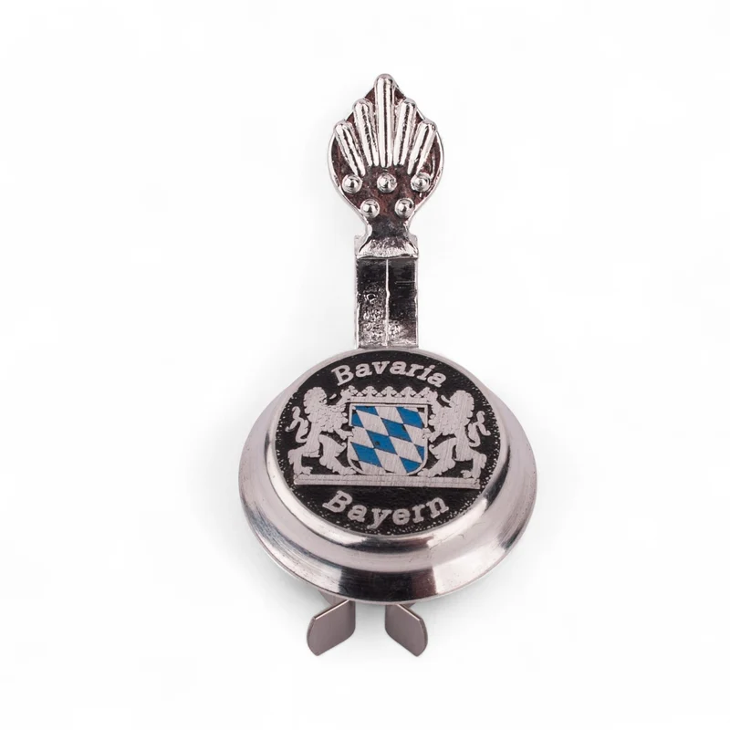 Bierflaschen Zinndeckel "Wappen"