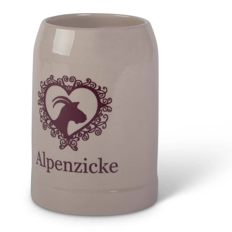 Bierkrug "Alpenzicke"
