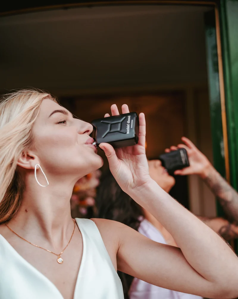 'Suckin' Diesel' Jerry Can Hip Flask | Born & Bred