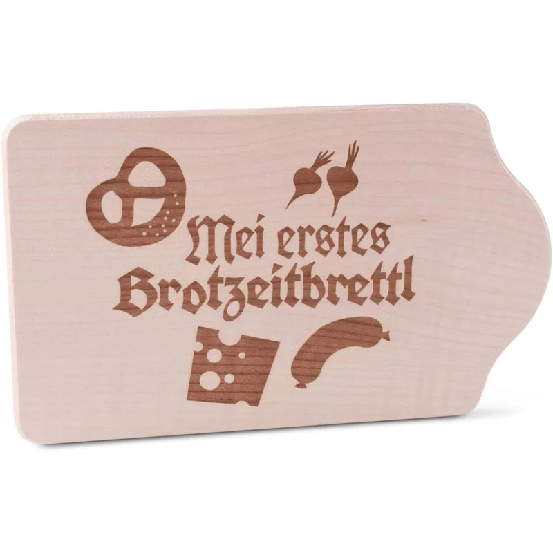 Brotzeitbrettl "Mei erstes Brotzeitbrettl"