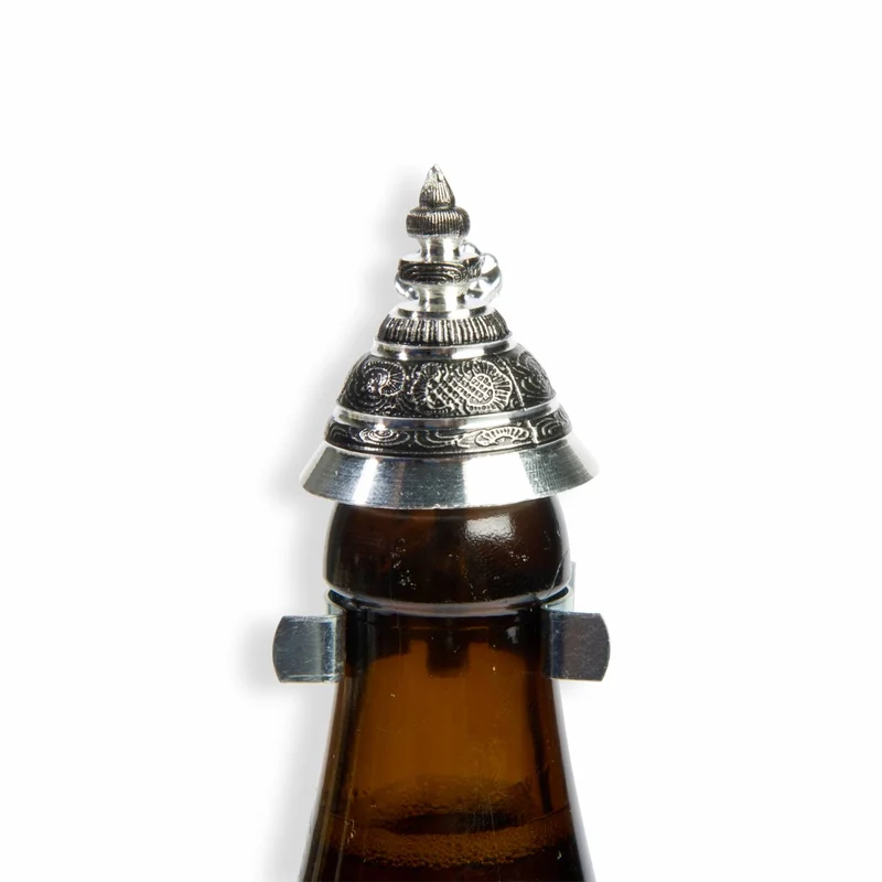 Bierflaschen Spitz-Zinndeckel