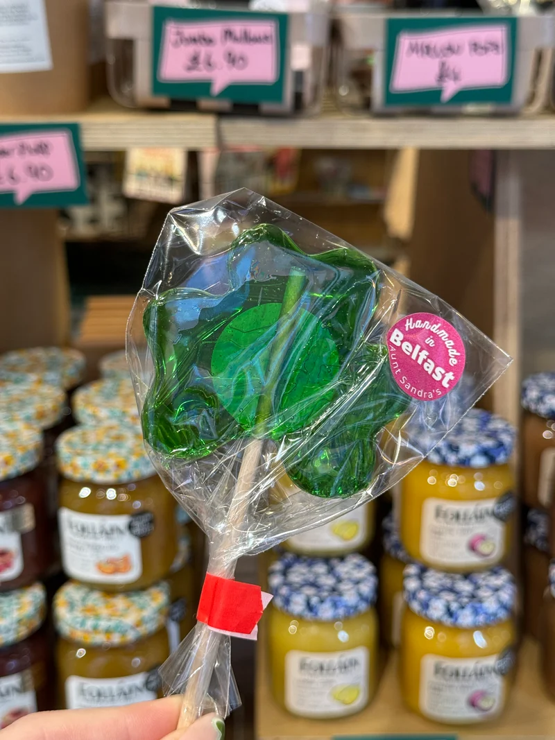 Shamrock Lolly | Aunt Sandra's