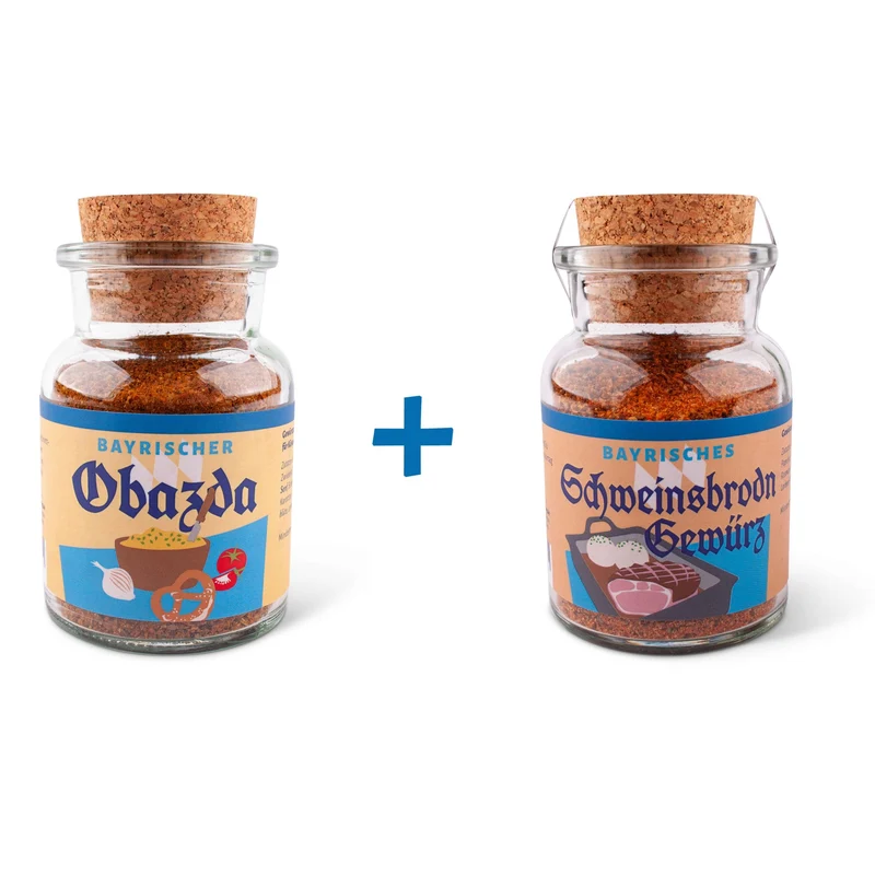 Gewürz-Duo "Obazda + Schweinsbrodn"