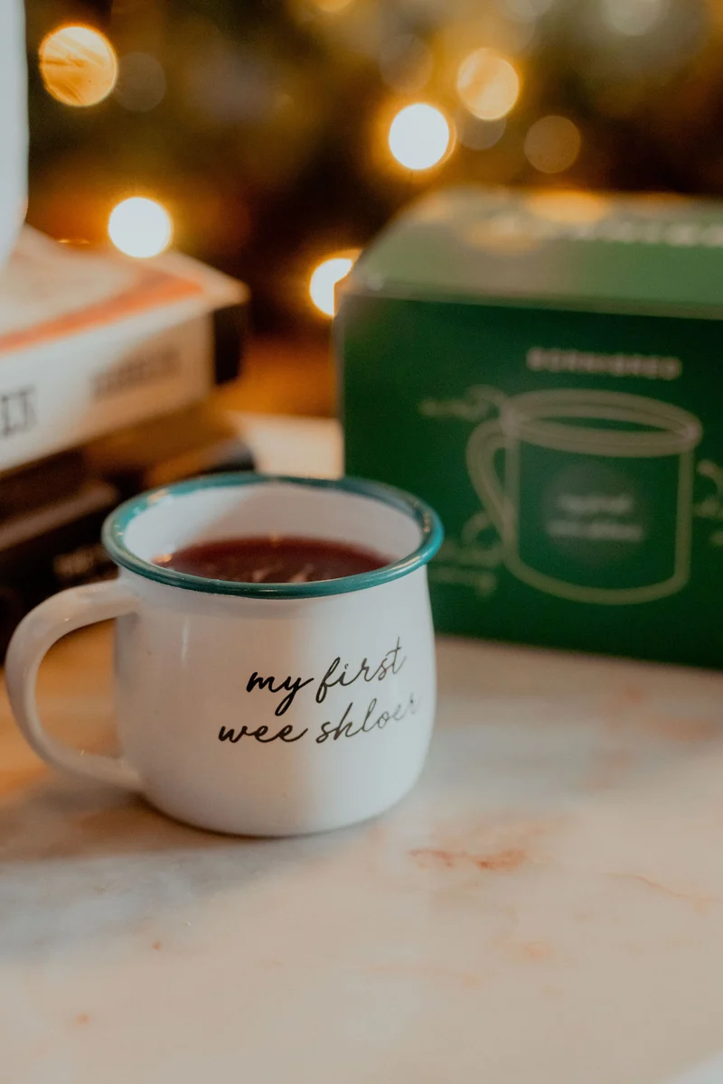 My First Wee Shloer Enamel Mini Mug | Born & Bred