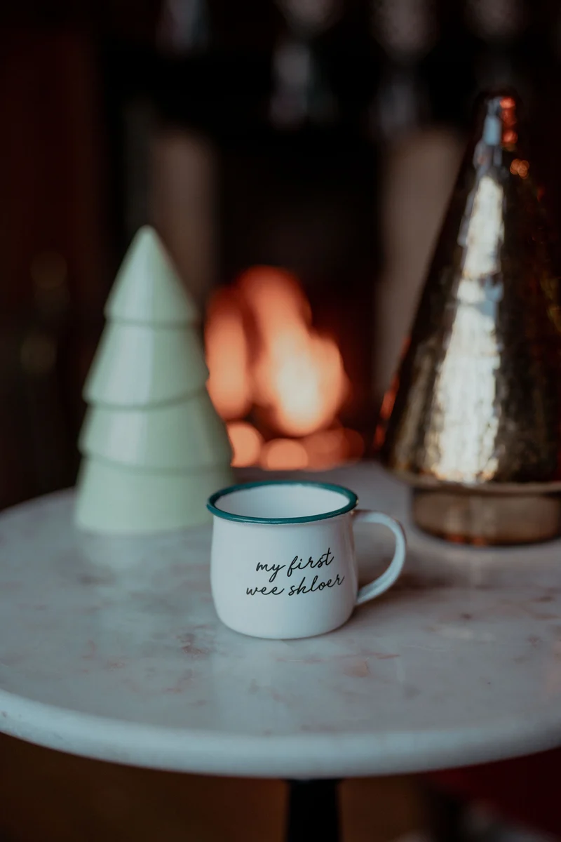My First Wee Shloer Enamel Mini Mug | Born & Bred