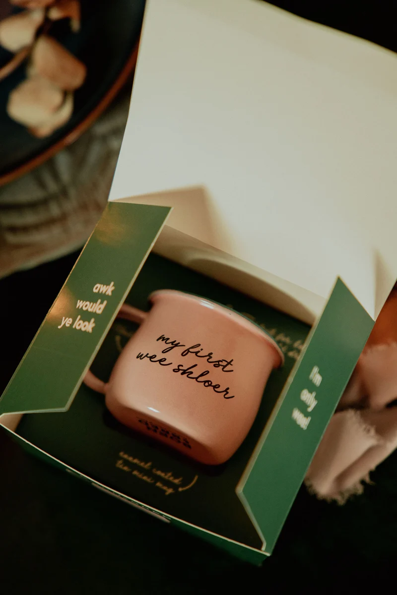 My First Wee Shloer Enamel Mini Mug | Born & Bred