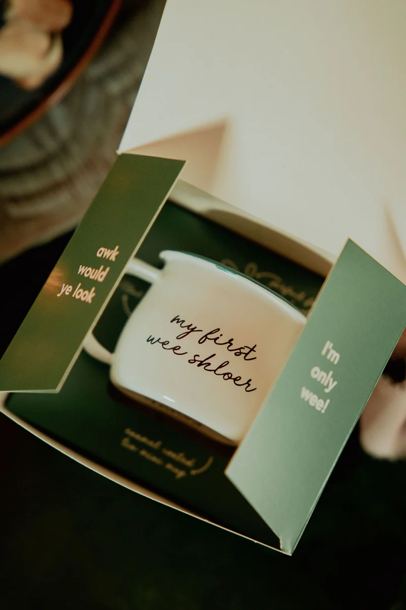 My First Wee Shloer Enamel Mini Mug | Born & Bred